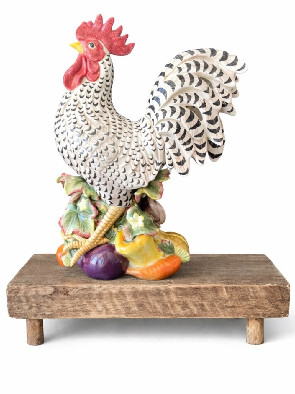 Vintage Fitz & Floyd 16” Ceramic Rooster